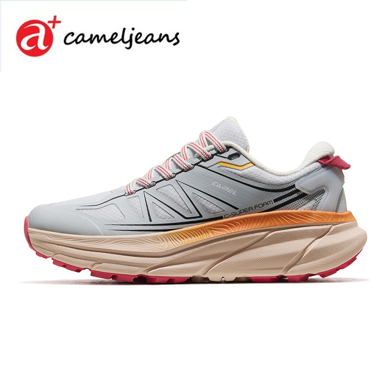Cameljeans รองเท้ากีฬาลำลองสตรีรองเท้าวิ่งที่ทนทานต่อแรงกระแทกแบบนุ่ม