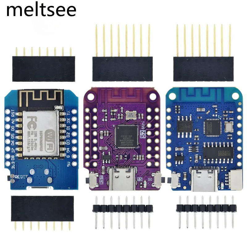 Wemos D1 Mini Pro V3.0 Nodemcu 4MB/16MB bytes Lua บอร์ดพัฒนาอินเตอร์เน็ตไร้สาย ESP8266 CH340G Nodemc