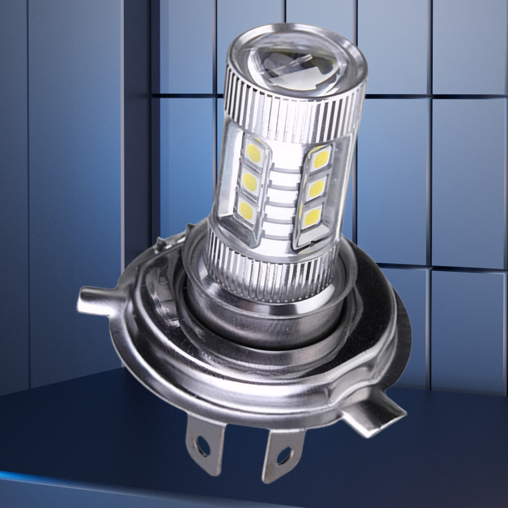 หลอดไฟหน้า LED H4 Super White 6000-6500K DRL 4000LM 80W