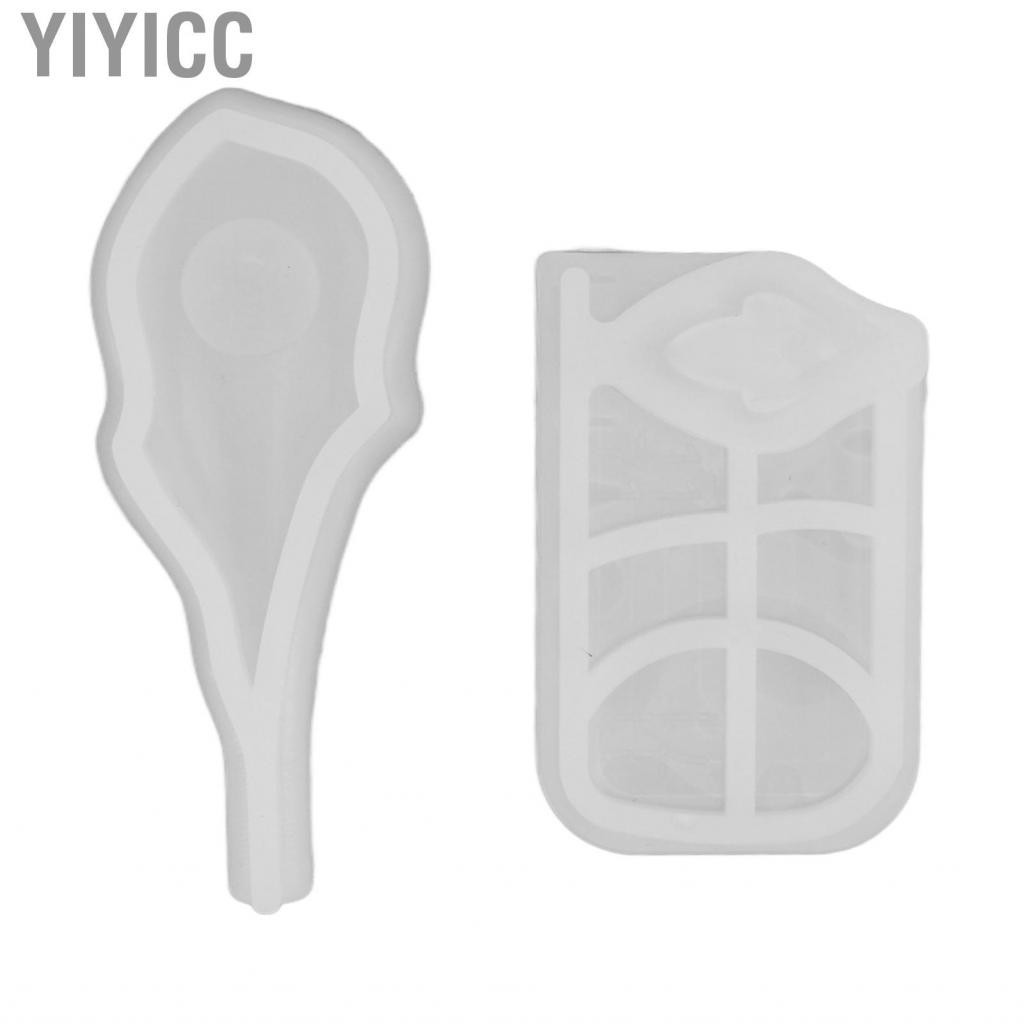 Yiyicc Epoxy Resin Molds Pipa Shape Silicone Mold for DIY Making Models