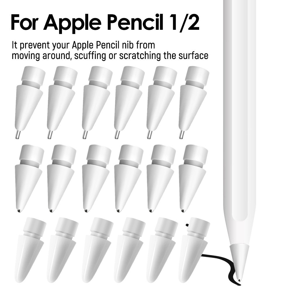 ปลายปากกา แบบเปลี่ยน สําหรับ Apple Pencil 1st 2nd Gen IPencil 4 ชิ้น ต่อชุด