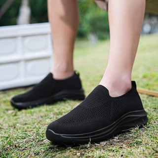 รองเท้าโลฟเฟอร์ ผ้าตาข่าย น้ําหนักเบาพิเศษ สําหรับผู้ชาย ไซซ…