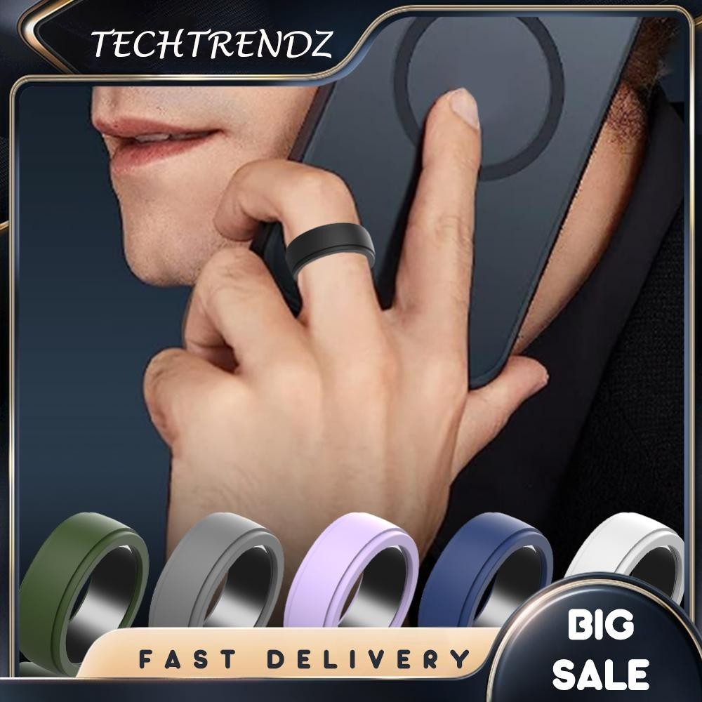 [techtrendz.th] เคสแหวนซิลิโคน ยืดหยุ่น กันกระแทก สําหรับ Oura Ring Gen 3