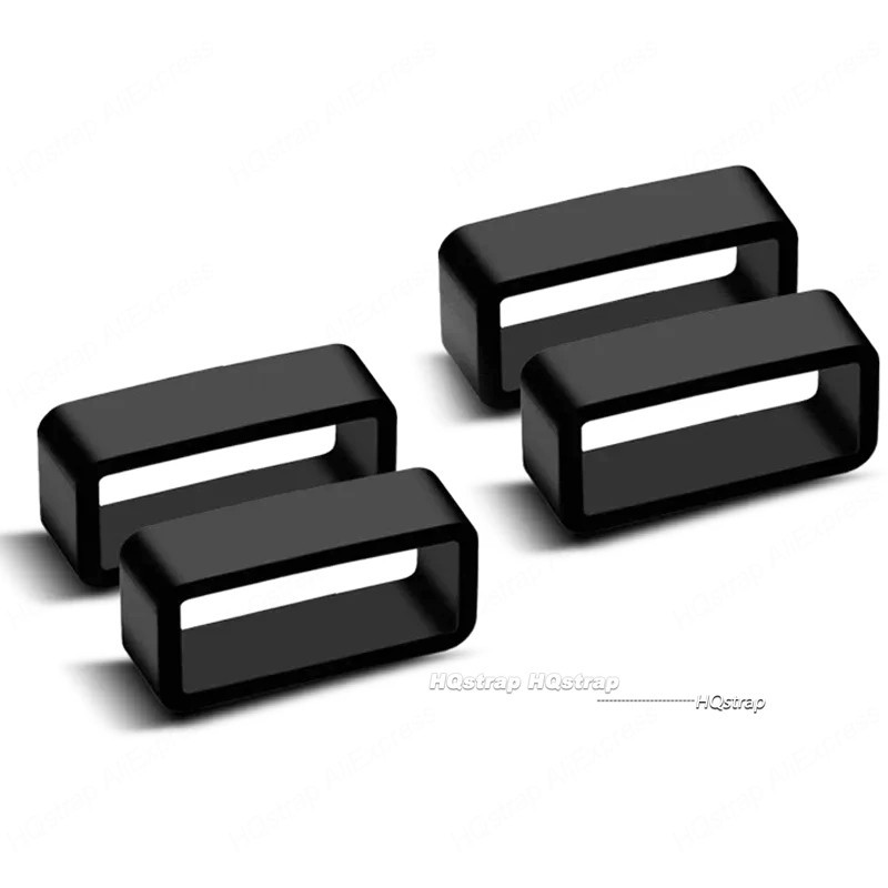 แหวนยางซิลิโคน สําหรับเก็บสายนาฬิกาข้อมือ 18 มม. 20 มม. 22 มม. 24 มม. 26 มม. 28 มม. 30 มม. 12 มม. 14 มม. 16 มม. 4 ชิ้น - รูปที่ 2