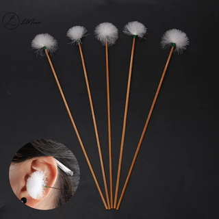 LUImo 5 ชิ้น Goose Earpick Wax Remover Earpicking ทําความสะอาดหู Stick Health Care ใหม่