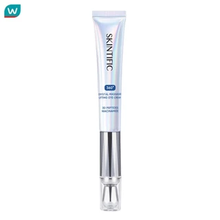 SKINTIFIC สกินทิฟิค 360 ครีมบำรุงรอบดวงตา พร้อมเครื่องนวดคริสตัล 20 กรัม