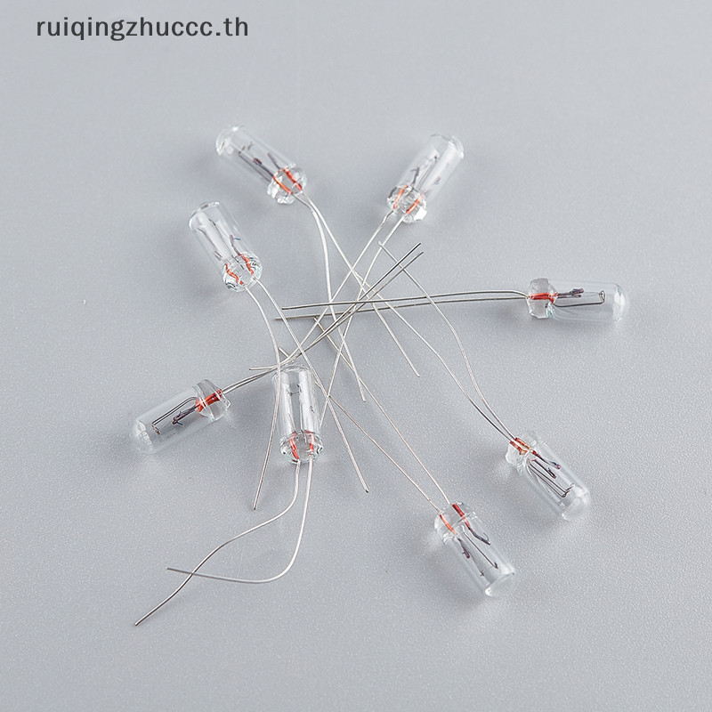 [ruiqingzhuccc] หลอดไฟ 3 4 5 มม. 3 6 12 24V ขนาดเล็ก 10 ชิ้น
