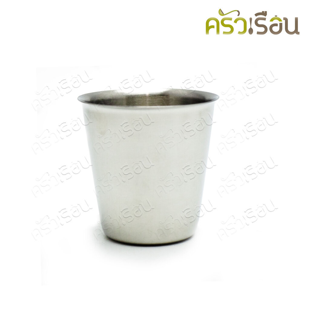 SPHINX BRAND ถ้วยน้ำ สเตนเลส 304 ความจุ 5 ออนซ์ ขนาด Ø 6.4 x 7.3 ซม. ตราสฟิ้งค์ M020 แก้วน้ำ ไม่มีหู