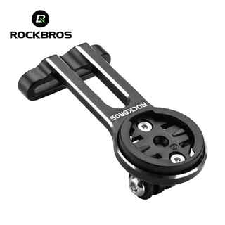 【TH Delivery】ROCKBROS Speedometer ขยายวงเล ็ บแบบบูรณาการอลูมิเนียมอัลลอยด ์ Handlebar Stand Mount Holder สําหรับ Garmin Wahoo Bryton