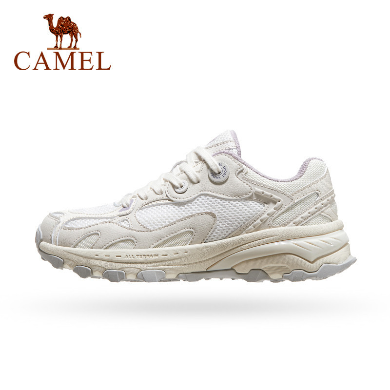 Camel รองเท ้ าผู ้ หญิงพื ้ นผิวตาข ่ ายระบายอากาศกีฬารองเท ้ าลําลอง
