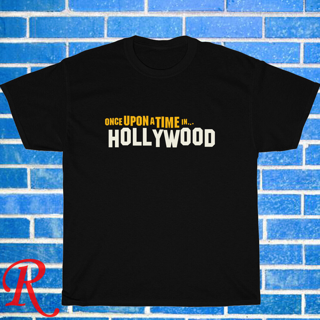 เสื้อยืดผู้ใหญ่ Once Upon A Time In Hollywood ลายภาพยนตร์