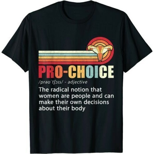 Pro Choice Definition Feminist Sights My Body Choice เสื้อยืด