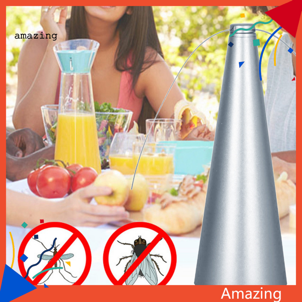 [AM ] Bee Trap Fly Fan Insect-proof Dining Table Fan Portable Fly Repellent Fan for Outdoor Dining Usb/battery Operated Quiet Fly Spinner Fan with Reflective Blades for Picnic