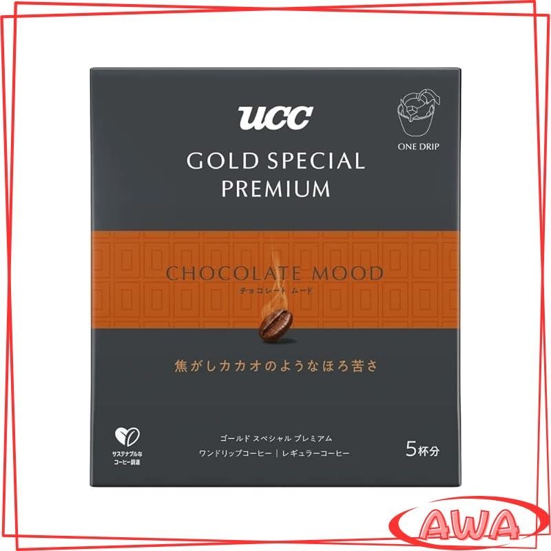 GOLD SPECIAL PREMIUM UCC GOLD SPECIAL PREMIUM Drip Coffee Chocolate Mood 5 cups
