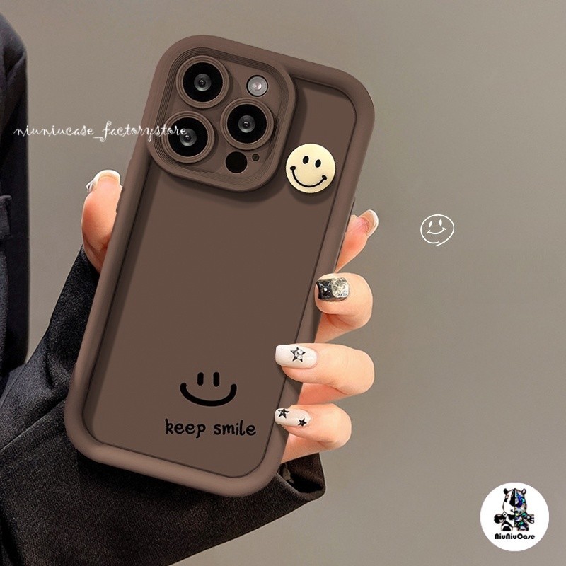 🔥ส่งจากไทย🔥 ตุ๊กตายิ้ม เคสโทรศัพท์มือถือ For iPhone 11 12 13 14 15 Pro Max XR X XS Max 6 7 8 Plus SE Soft Silicone เคส - รูปที่ 5