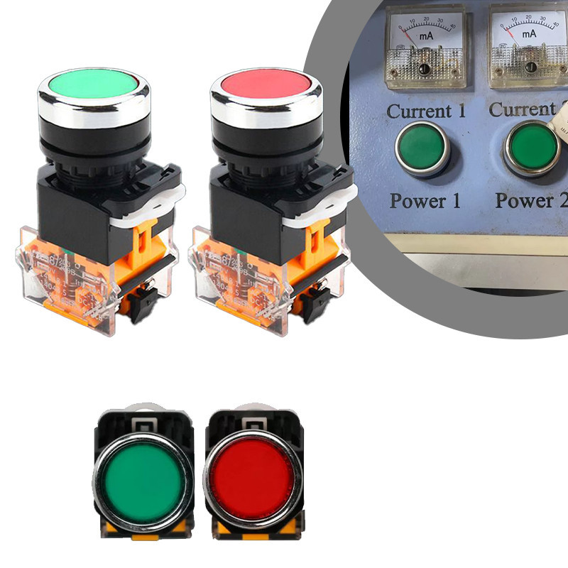 สวิทช์ปุ่มกด 22mm.LA38-11BN กดติดกดดับ Self-Locking Push Button ราคา ถูกที่สุด ดีลบีเคเค แกลเลอรีภาพที่ 7
