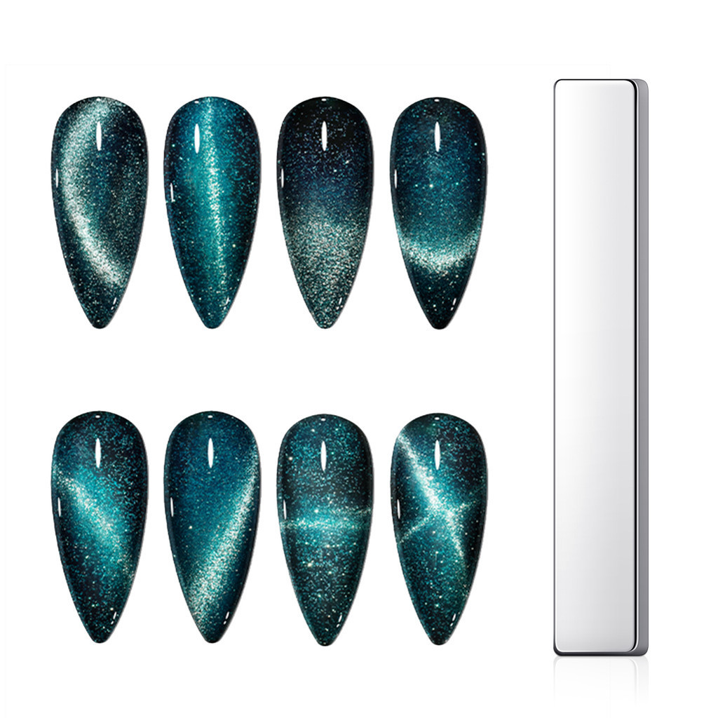 Misscheering Strip Thickens เล็บแม่เหล็กสําหรับเล็บ Cat Eye ตกแต่งเจล UV เล็บเครื่องมือประณีตเล็บอุปกรณ์เสริม