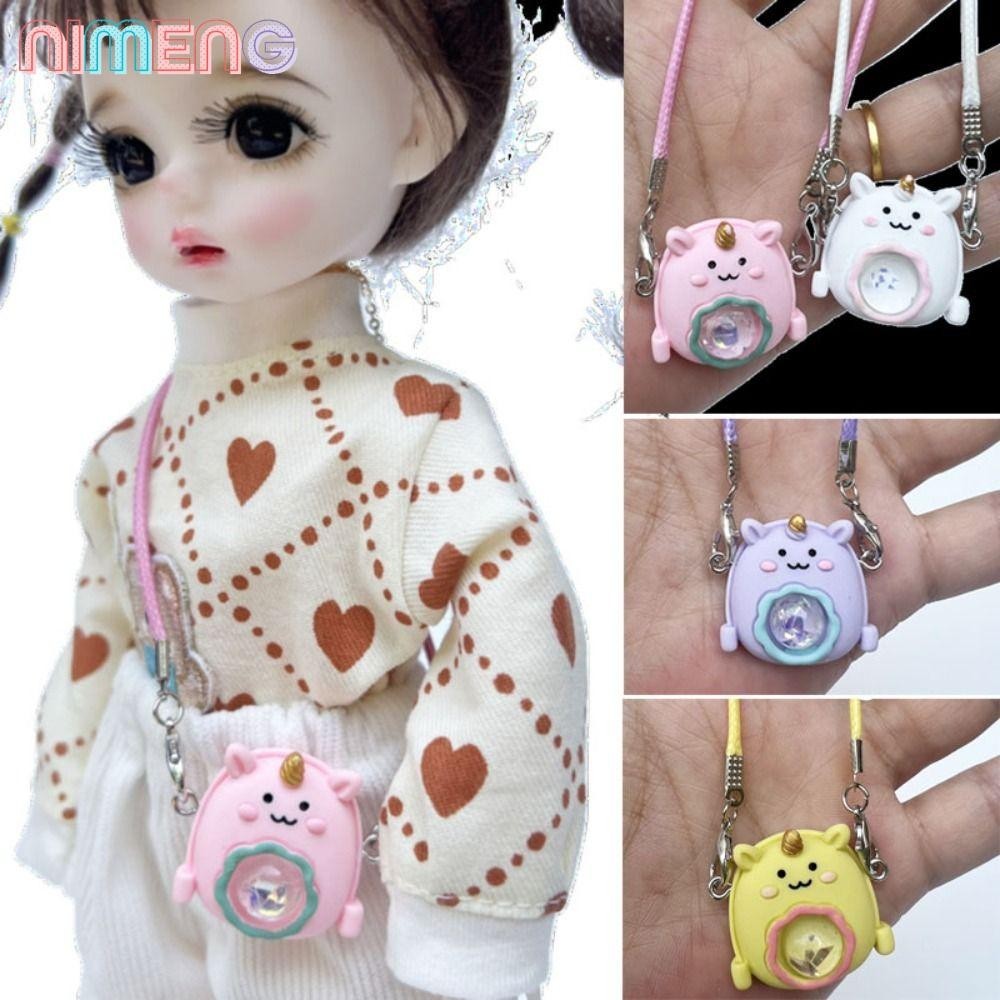 Nimeng กระเป๋าตุ๊กตา, 5 สีตุ๊กตาพลาสติก Space กระเป๋าเป้สะพายหลัง, Handmand ตุ๊กตาเข็มขัดกระเป๋า 1/6 1/8 ตุ๊กตา BJD/1/11 OB11 obitsu11 ตุ๊กตา