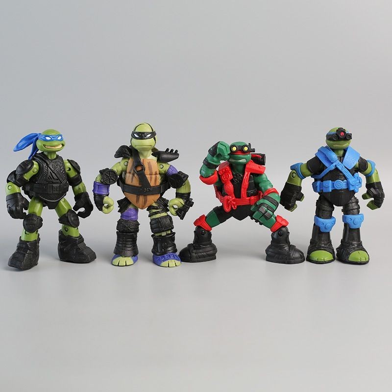 ขายร้อนจัดส่งฟรีเต่านินจารุ่นของเล่นร่วมที่สามารถเคลื่อนย้ายเครื่องประดับตุ๊กตาเด็กเด็กทํามือตุ๊กตาเด็กของขวัญ