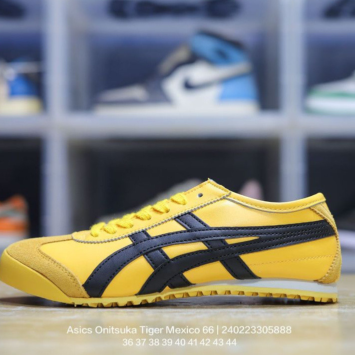 Nissan Classic Old Brand-Onitsuka Tiger Onitsuka Tiger Mexico 66®Classic Mexican Series Retro Classic All-Match Casual Leather Jogging Shoes