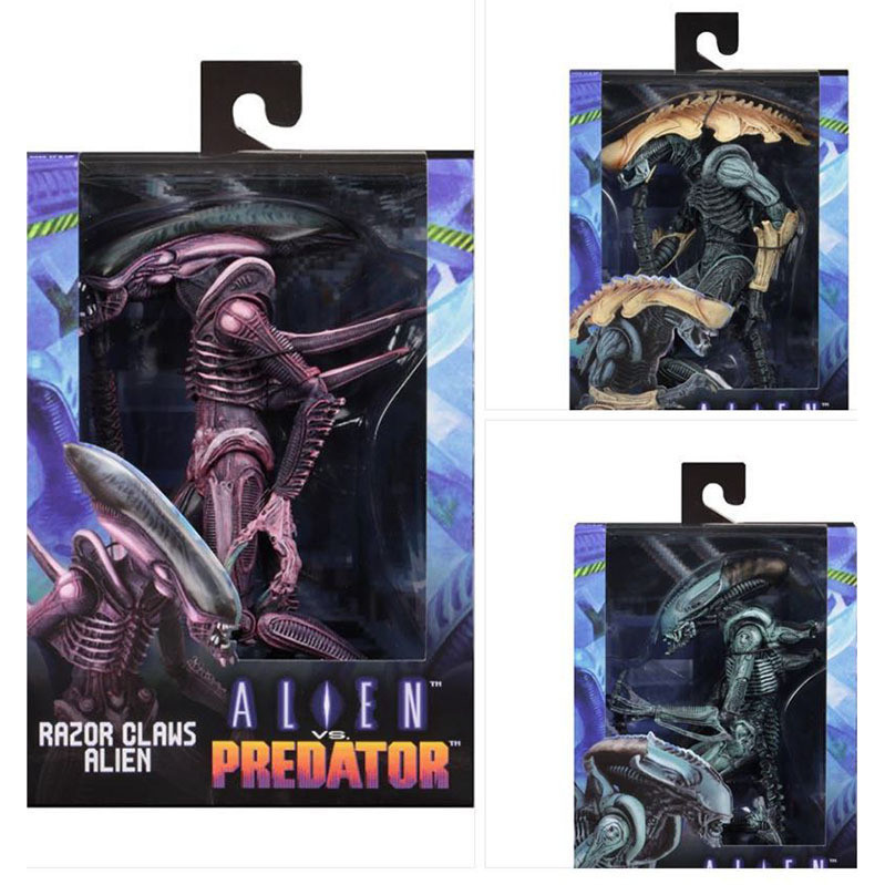 Neca Alien Wars Predator AVP Arcade Edition Game Edition รุ ่ นแบบเคลื ่ อนย ้ ายได ้ แบบบรรจุกล ่ อง