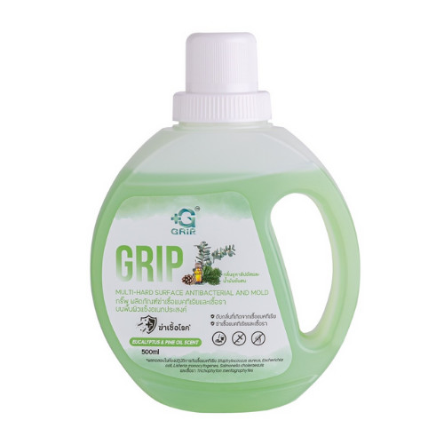 GRIP กริ๊พ น้ำยาฆ่าเชื้ออเนกประสงค์ กริ๊ฟ สูตรอ่อนโยนพิเศษ น้ำยาถูพื้น น้ำยาถูบ้าน 500ml