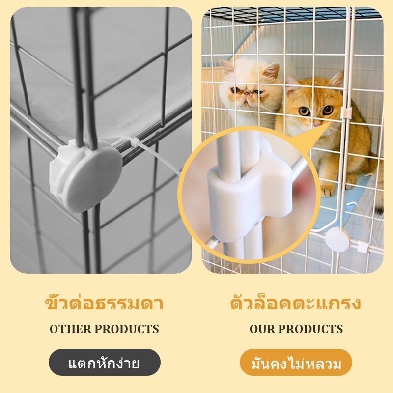 ผลิตภัณฑ์รองรับ CODกรงสัตว์เลี้ยง / กรงแมว / กรงกระต่าย / กรงสุนัข / กรงไก่ รูปที่ 7