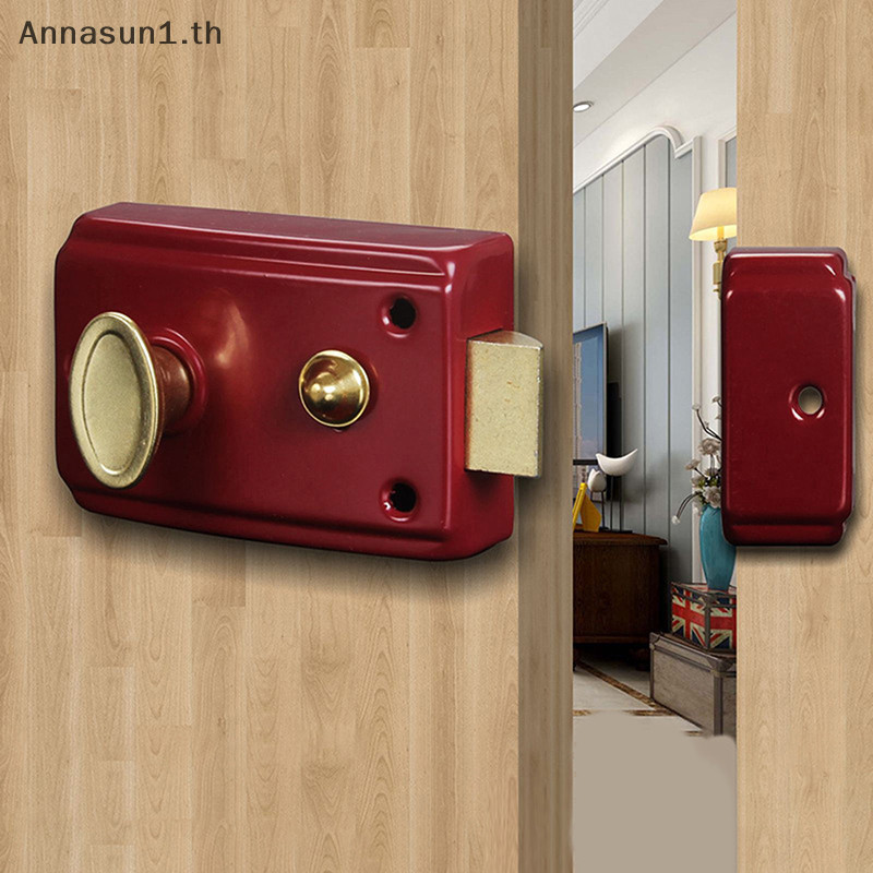 Annasun Anti-Theft Home Strong Universal Heavy-Duty ประตูล ็ อคในร ่ ม Mortise Lock TH