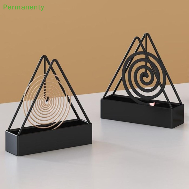Permanenty ใหม่ผู้ถือขดลวดผู้ถือธูป Burner กรอบโมเดิร์น Repellent ธูป Rack สําหรับห้องนอนในครัวเรือน Patio Good goods