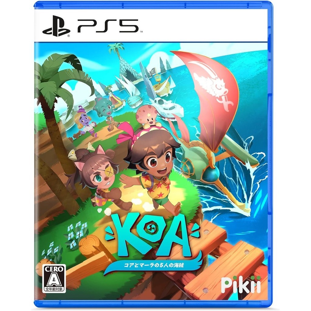 แผ่นเกม💿 Ps5 Koa and the Five Pirates of Mara | แท้มือ1 🆕 | Zone2 ญี่ปุ่น 🇯🇵 (เปลี่ยนภาษา Engได้) | Playstation 5 🎮