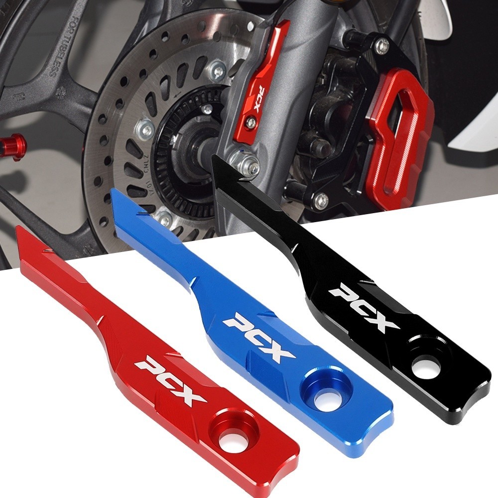 PCX160 ฝาครอบเซนเซอร์ ABS ป้องกันล้อหน้ารถจักรยานยนต์ FOR HONDA PCX 150 125 2023 CNC เซนเซอร์ป้องกัน