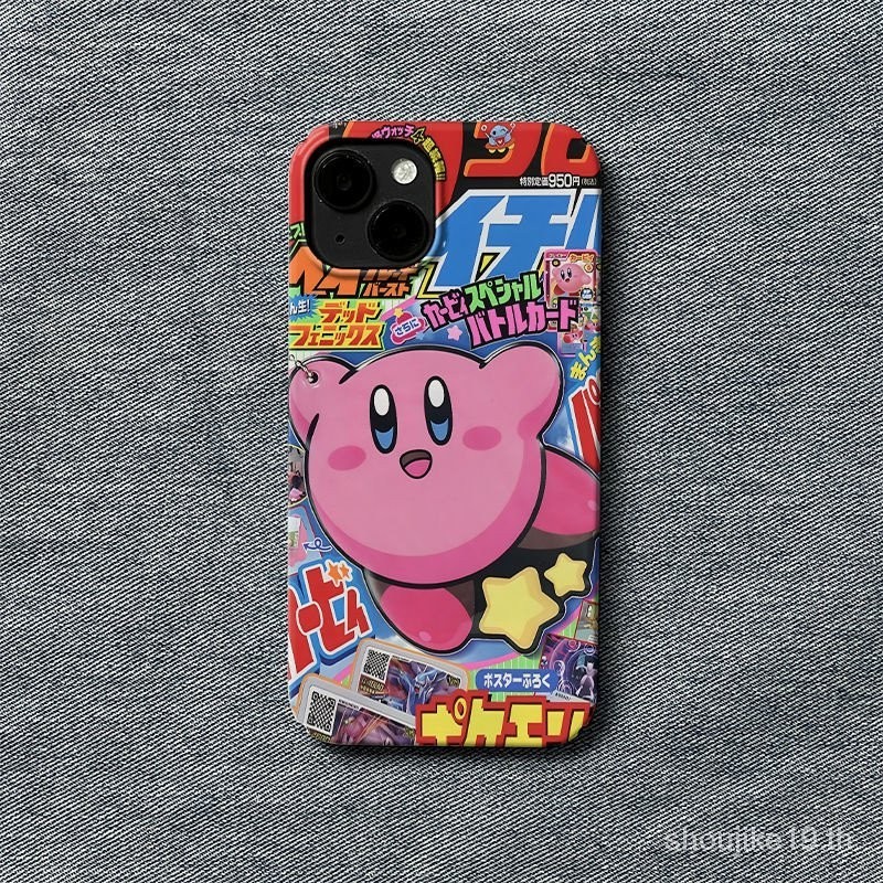 Star Kirby Apple 15promax Premium 14 Hard Case iPhone13 Film 12 Phone Case 11 Unique xs CG9R