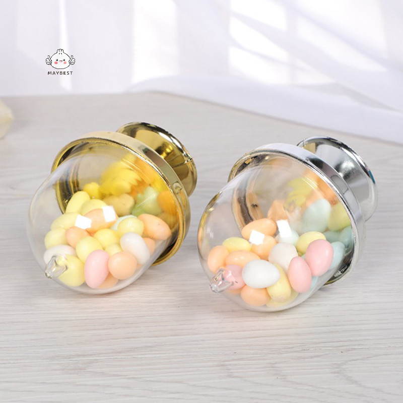 {maybest} ถาดพลาสติกใสกล่องขนม DIY กล่องขนมแต่งงานกล่องของขวัญอาบน้ําเด็ก {TH}