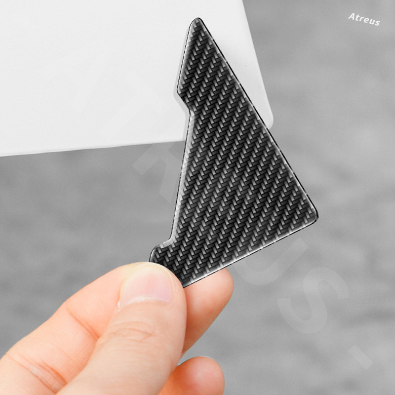 2/4ชิ้น Honda Mugen ซิลิโคนกันกระแทกมุมประตูรถ คาร์บอนไฟเบอร์ ยางกันกระแทก ป้องกันการชนมุมประตูรถยนต์ ซิลิโคนกันมุมประตูรถ สำหรับ Honda civic 11th gen fd fc eg fk HRV Jazz City Mugen Fit Vezel Accord BRV WRV Stream - รูปที่ 5