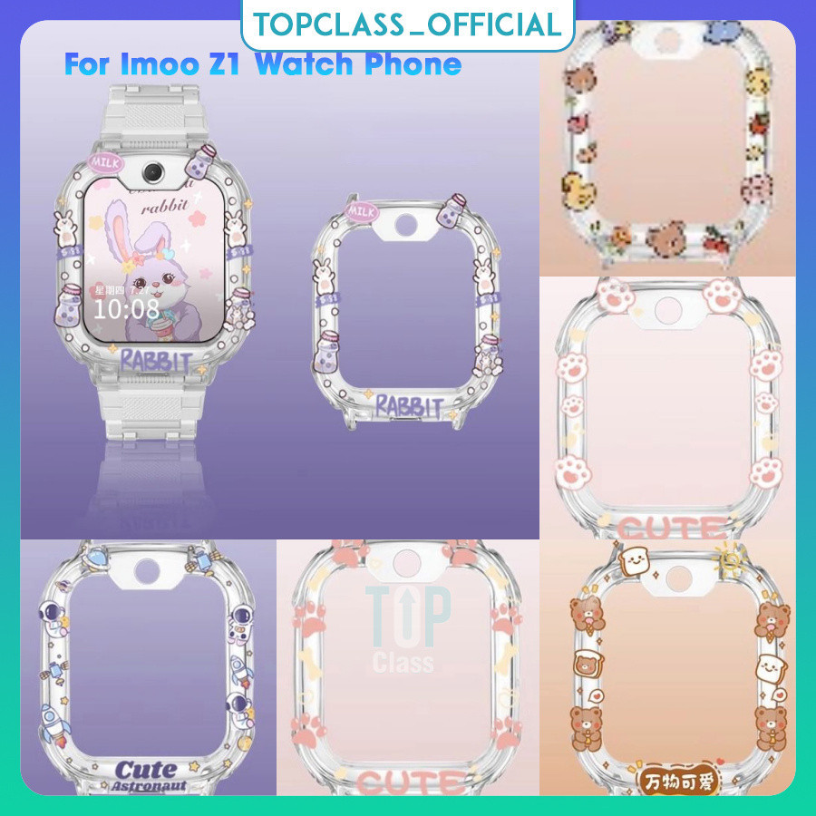 Imoo นาฬิกาโทรศัพท ์ Z1 เคสนาฬิกา TPU , TPU Z1 Imoo เคสโทรศัพท ์ นักบินอวกาศการออกแบบปิกาจูสําหรับ