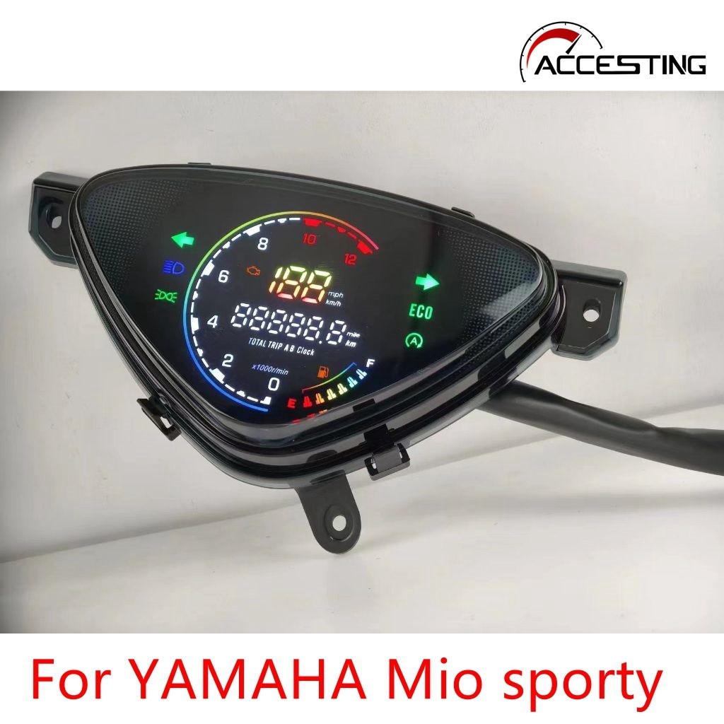 ใหม่ดิจิตอล LED เมตร Speedometer เครื่องวัดระยะทาง Tachometer สําหรับ YAMAHA Mio Sporty สําหรับ Mio Amore สําหรับ Mio Smile BJ