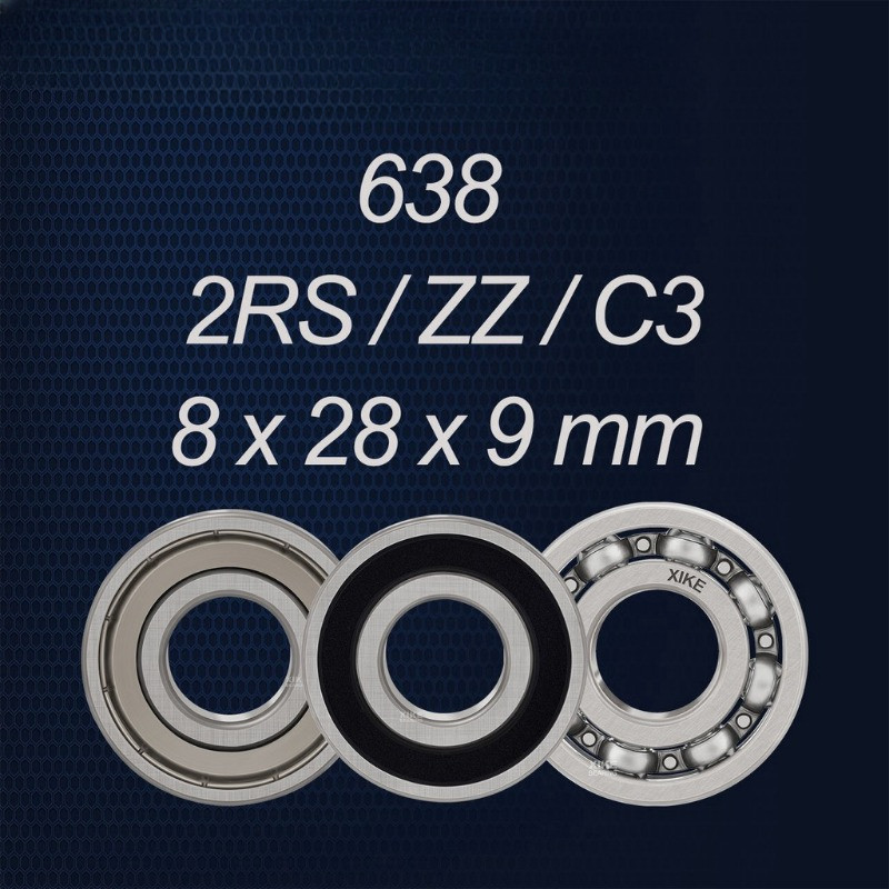 638-2rs/zz/open/c3 -Size 8x28x9mm Deep Groove Ball     arings 638-2RS/638ZZ/638638-2RSC3/638638638ZZ
