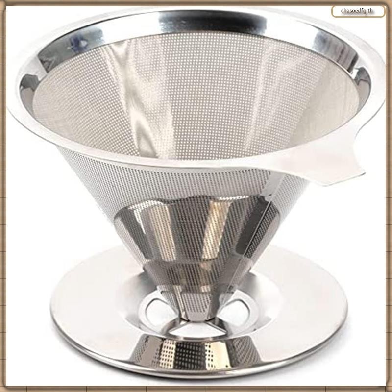 [B Ymp ] Pour over Coffee Dripper Reusable Drip Cone Coffee Filter แบบพกพา Pour over Coffee Maker Home Office Camping