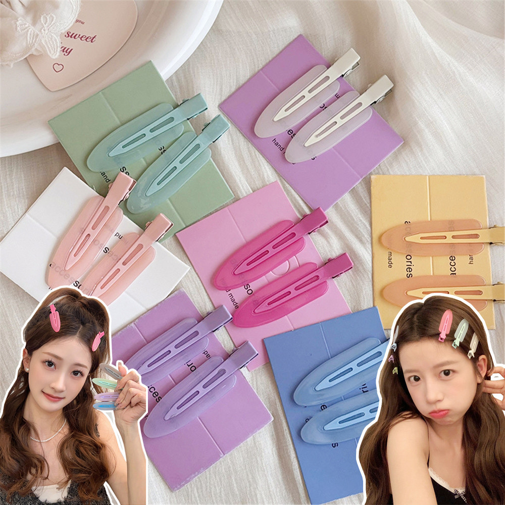 ออกซิเจนสด ค สี ชุด เจลลี่สีแต่งหน้าคลิปกิ๊บติดผมไม่มีรอยต่อผมม้าคลิปกิ๊บติดผมเครื่องประดับผมพื้นฐาน