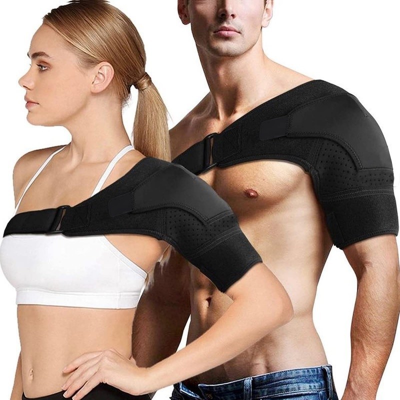 สินค้าขายดี💥สายรัดพยุงไหล่ อุปกรณ์พยุงกล้ามเนื้อไหล่ Shoulder Support ประคองไหล่ ลดอาการปวดไหล่ เนื้อเยื่อรอบข้อต่อไหล่