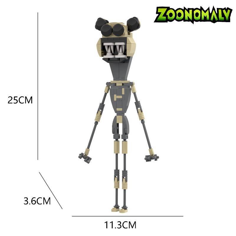 รุ่นล่าสุด Zoonomaly Zookeepers ขนาดใหญ่ เกมสยองขวัญ ตัวต่อ ชุด Monster บล็อคตัวต่อ ของเล่นเด็ก ของเล่น ของขวัญวันเกิด ราคา ถูกที่สุด ดีลบีเคเค แกลเลอรีภาพที่ 7