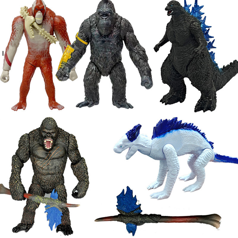 Action Figure Godzilla 2024 King Kong Godzilla Shimo Minus One Skar King ของเล ่ น