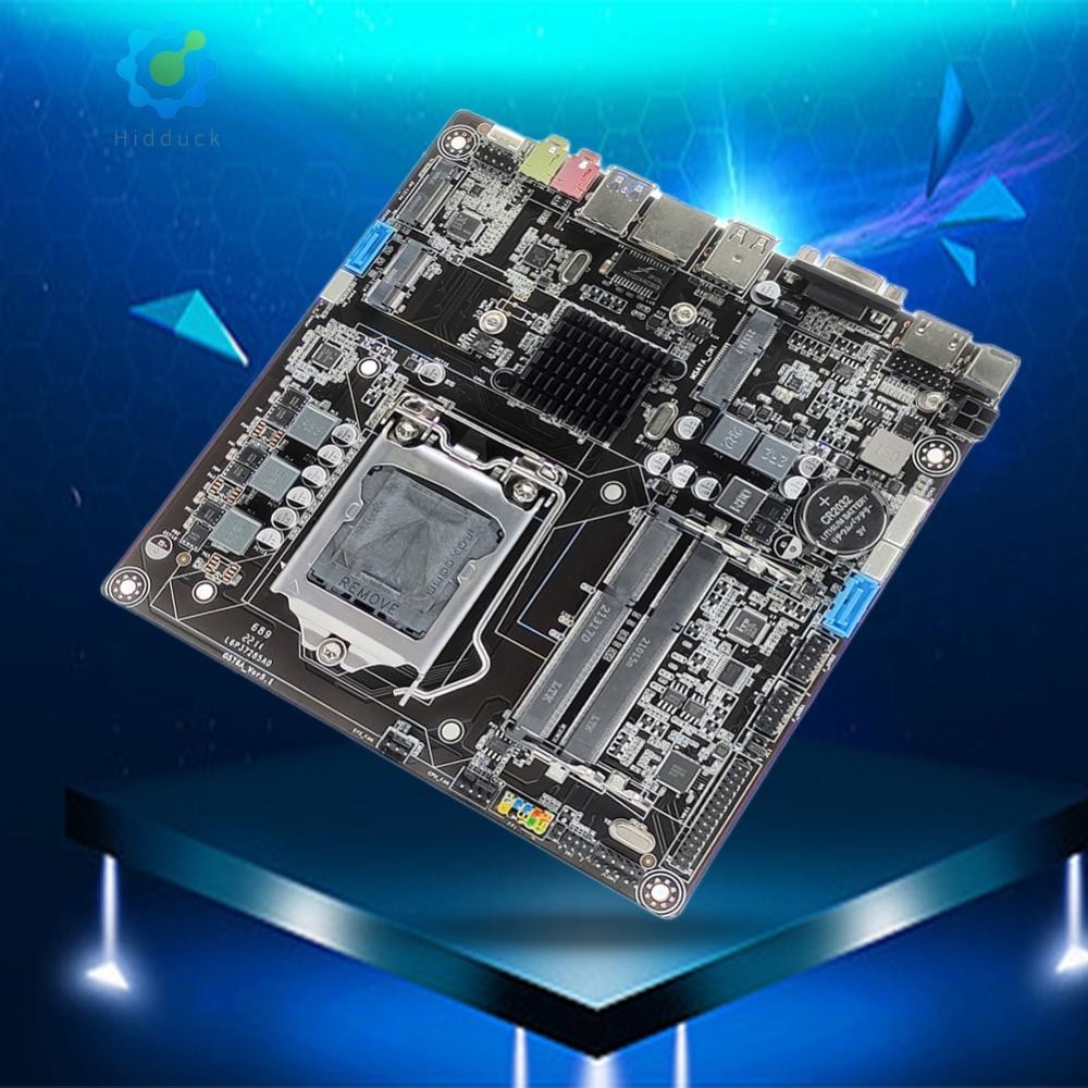 H81 เมนบอร์ดสําหรับเล่นเกม DDR3 1600 MHz 16GB LGA1150 เมนบอร์ดคอมพิวเตอร์ 4/5th Gen [Hidduck.th]