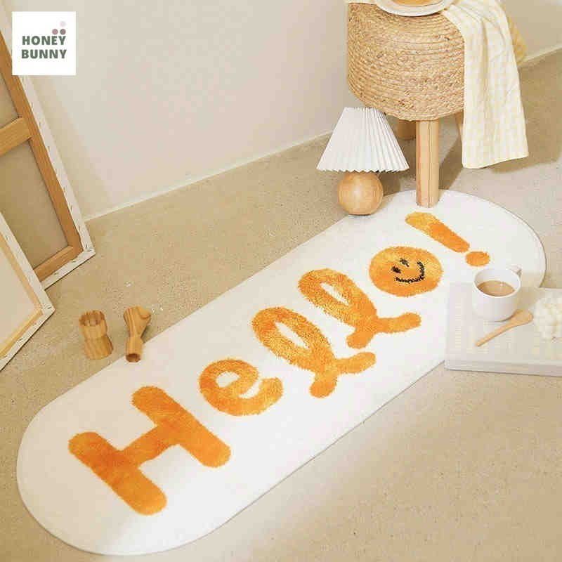 พรมปูห้อง พรมห้องนอน พรมเช็ดเท้า  พรมลายการ์ตูน ขนาด 40x80cm/ 40x120cm/ 80x180cm