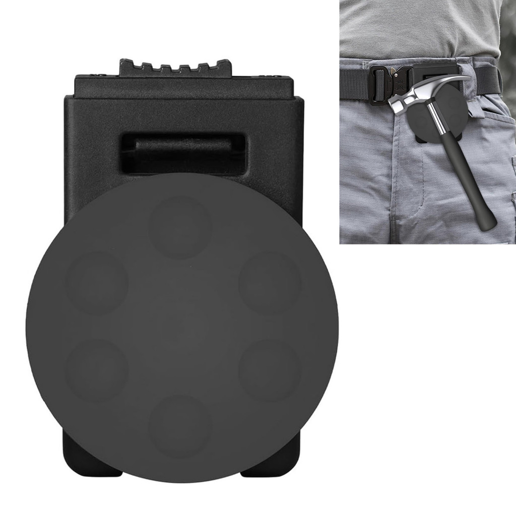 Secure Tool Storage Clip Tool Belt Clip Strong Magnetic Tool Holster Belt Clip for Easy Access Heavy-duty Holder for Quick Transport Non-slip Accessories