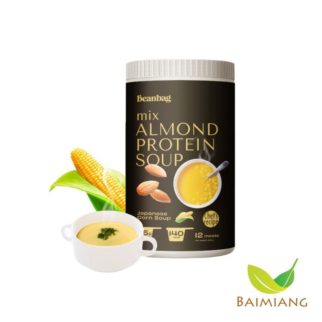 Beanbag Mix Almond Protein Soup Japanese Corn ขนาด 420 g. (04873)