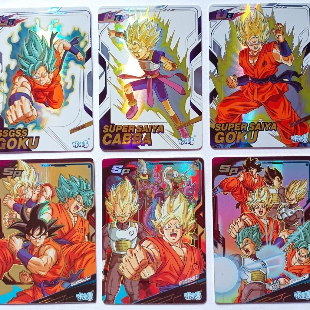 Dragon Ball Dragon Ball Kaka Fan EX.SP.UR.อะนิเมะคอลเลกชันการ์ดการ์ดของแท้ Goku Super