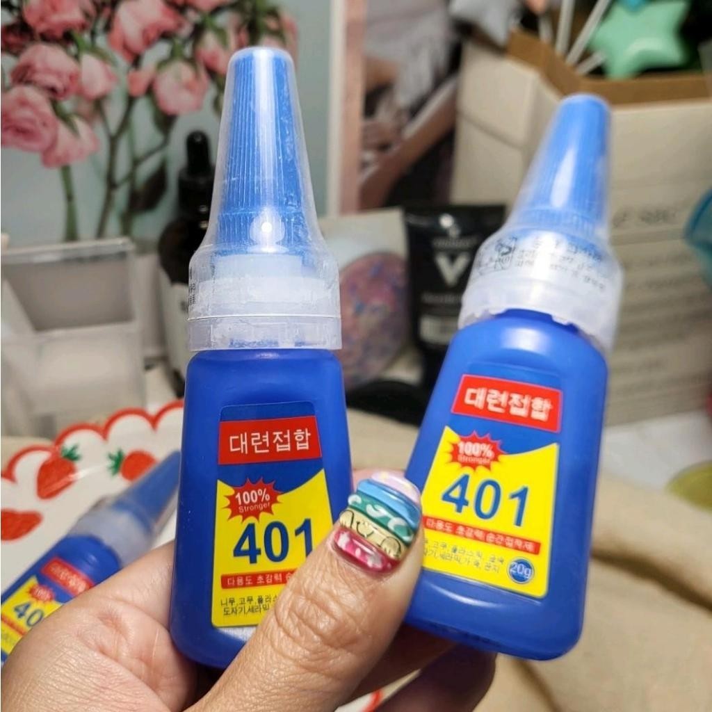 GLUE 401 กาวน้ำติดPVC พร้อมส่ง​🇹🇭🇹🇭