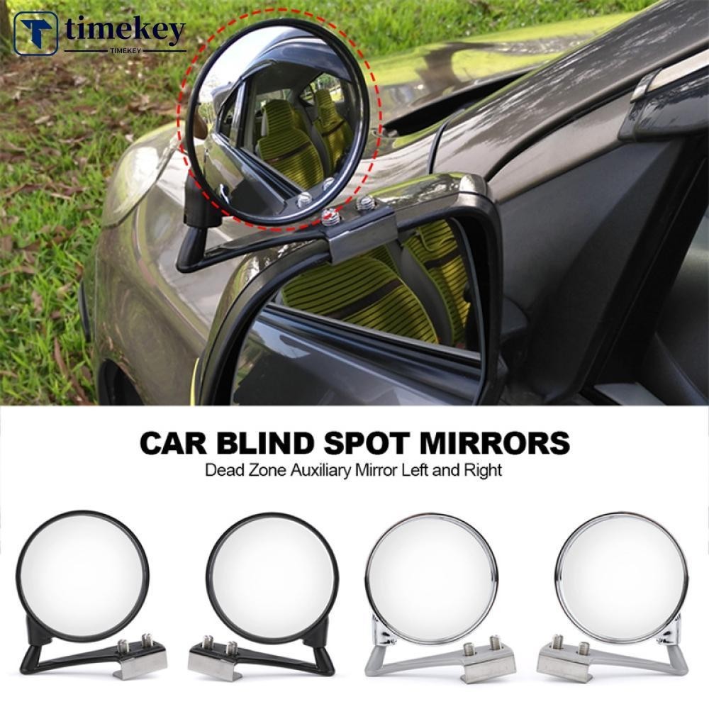 Timekey 1 PC 360 องศาหมุนรถล้อหน้า Blind Zone กระจกมุมกว้างกระจกมองหลัง Dead Zone กระจกเสริม M8S7