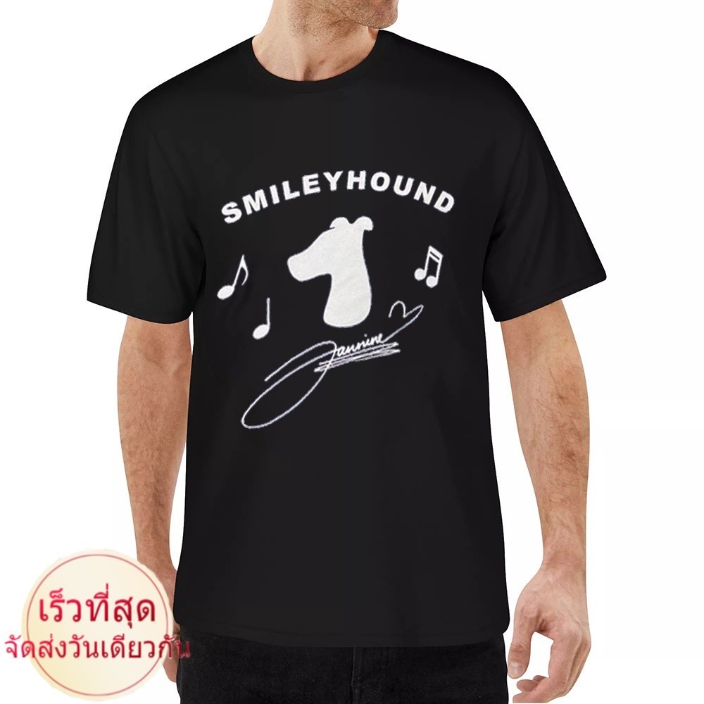 เสื้อยืดพิมพ์ลายNew Fashion T-Shirt 2022 Smileyhound greyhound เสื้อยืดขาย ขนาด S-5XLS-5XL s-5xl
